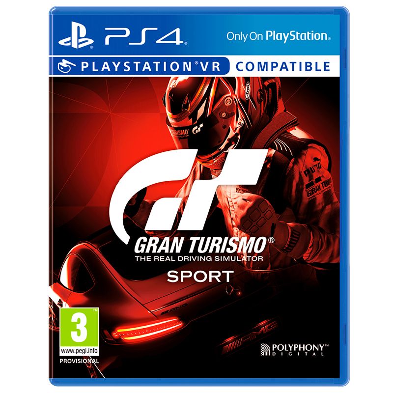 Gran Turismo Sport Game CD PS4